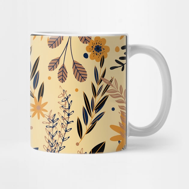Forest Floral Print by Tezbcreates